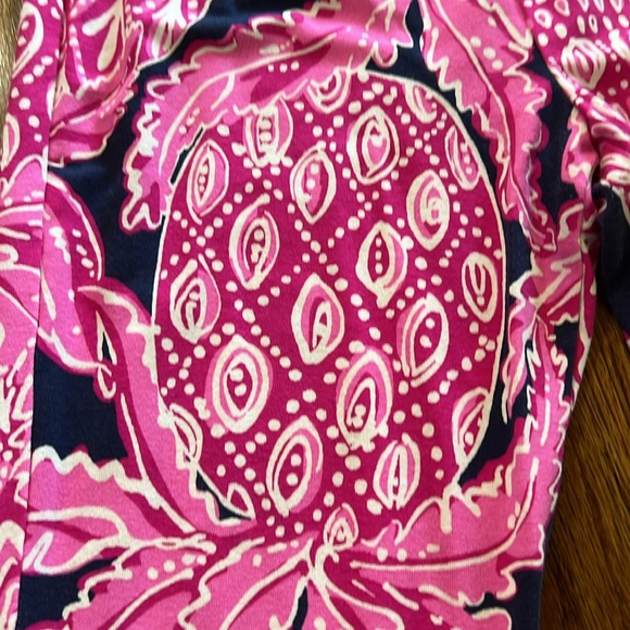 Lilly Pulitzer girls Tola Flare pants size Large (8-10) in Coco Safari - Picture 3 of 5